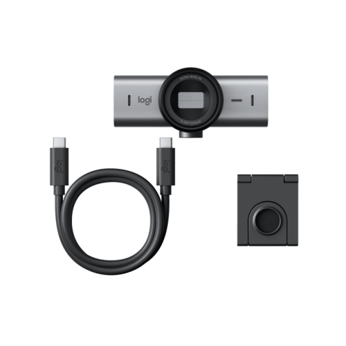 Logitech Webcam Brio MX 4К, 3840x2160, Pale Grey [960-001554]
