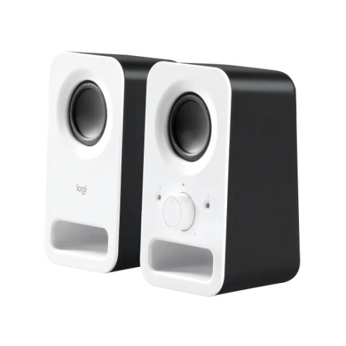 Logitech Speaker System Logitech Z150, 2.0, 3W (RMS), SNOW WHITE, [980-000814]