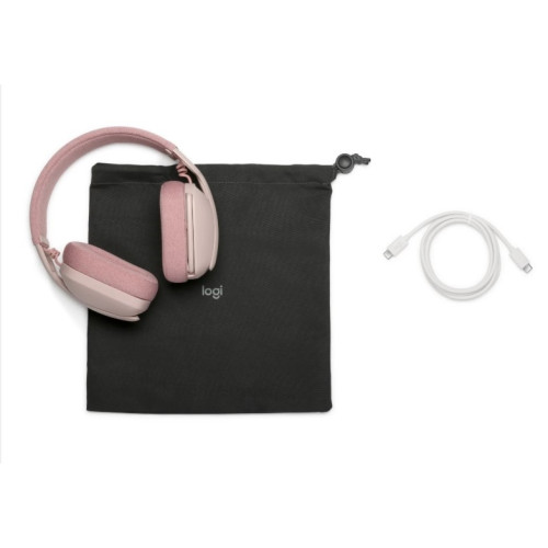 Гарнитура беспроводная Logitech Zone Vibe 100 Wireless, Rose