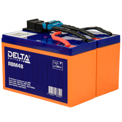 Delta сменный батарейный картридж для ИБП APC (аналог RBC48)