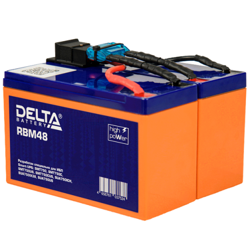 Delta сменный батарейный картридж для ИБП APC (аналог RBC48)