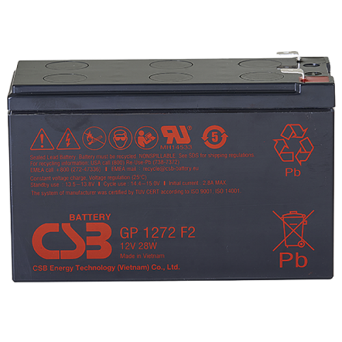 CSB Аккумуляторная батарея для ИБП (28W) (12V/7,2Ah)