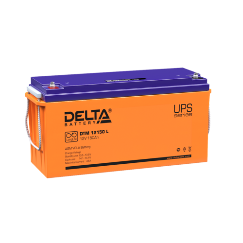 Delta Аккумуляторная батарея для ИБП DTM 12150 L (12V/150Ah)