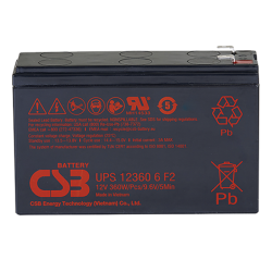 CSB Аккумуляторная батарея для ИБП 12360 6 (12V/7.5Ah)