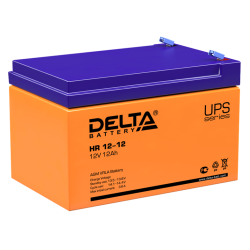 Delta Аккумуляторная батарея для ИБП HR 12-12 (12V/12Ah)