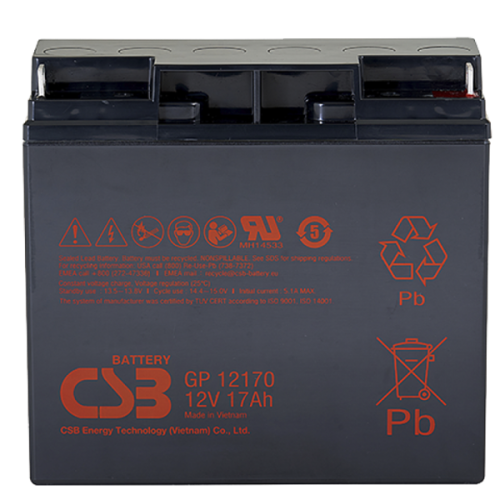 CSB Аккумуляторная батарея для ИБП (12V/17Ah)