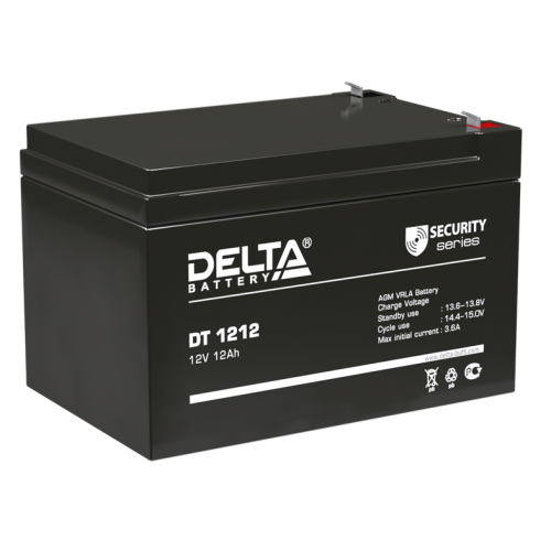 Delta Аккумуляторная батарея для ОПС DT 1212 (12V/12Ah)