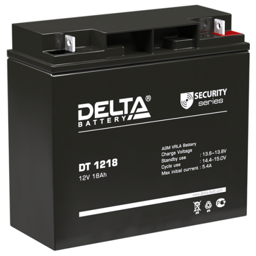 Delta Аккумуляторная батарея для ОПС DT 1218 (12V/18Ah)