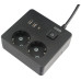 Power Cube сетевой фильтр c USB, форма квадрат, 1,9 метра, USB-порты:Type-A: 2 шт,Type-C: 1 шт.зарядка 3.5А/20вт, 2 розетки с заземлением, 16А/3,5кВт, cечение провода: 3х1,0мм2, черный, 2 года гаранти
