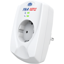 Сетевой фильтр PILOT Pilot Single 16A/3,5кВт, 1 розетка с заземлением, белый