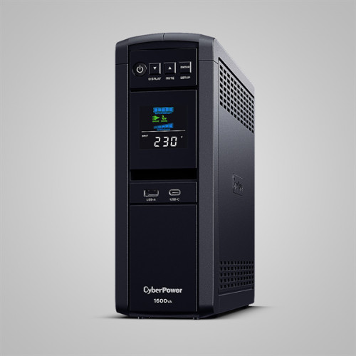 Cyberpower CP1600EPFCLCD Line-Interactive 1600VA/1000W USB/RS-232/RJ11/45 (6 EURO)