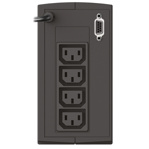 Сайбер Электро СТАРТ ПЛЮС-850ВА Линейно-интерактивный  850ВА/425Вт. RS-232(4 IEC С13) (12В /5Ач.)