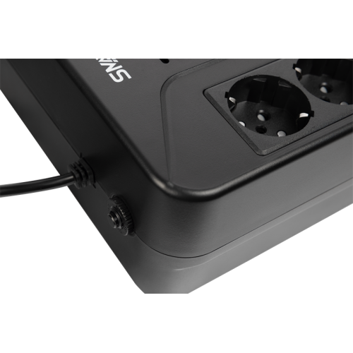 SMARTWATT ИБП линейно-интерактивный, 800/480 ВА/Вт, напольный/настенный, LCD дисплей, Schuko CEE7/4 - 8 шт. (4 шт. с резервным питанием, 4 шт. - сетевой фильтр)