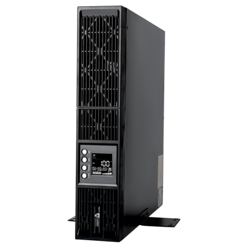 Сайбер Электро ЭКСПЕРТ-II-2000Р Онлайн, Стойка/Напольный 2000ВА/2000Вт. USB/RS-232/SNMP Slot/EPO/RJ-11/RJ-45 (8 IEC С13) (12В /9Ач. х 4 LEOCH) 2U