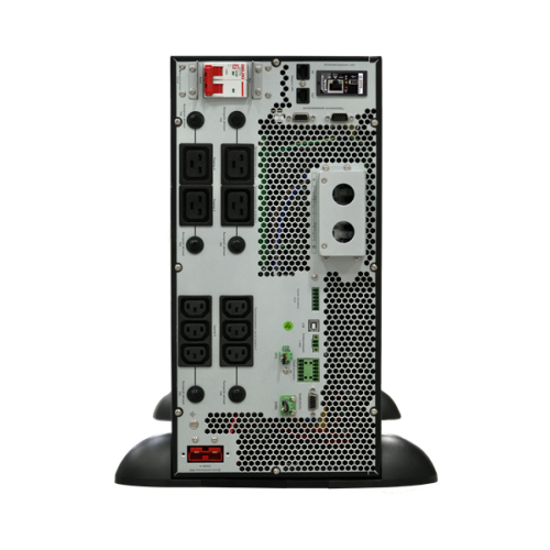 Systeme Electric Smart-Save Online SRT, 6000VA/6000W, On-Line, Extended-run, Rack 2U+3U(Tower convertible), LCD, 6xC13, 4xC19, USB, RS-232, Pre-Inst. Web/SNMP