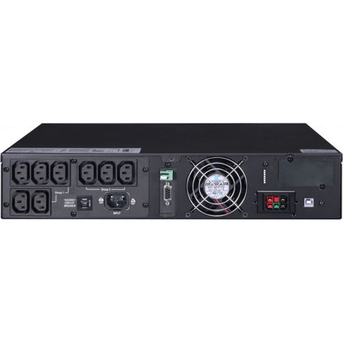 Powercom Next, On-Line, 1000VA/1000W, Rack/Tower, 8*IEC320-C13, LCD, Serial+USB, SmartSlot, подкл. доп. Батарей (2027157)