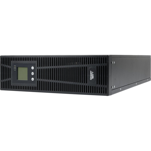 SMARTWATT ИБП Онлайн, мощность 10000/9000 ВА/Вт, стоечный/напольный, LCD дисплей, Shuko CEE7/4 - 2 шт., подключение внешних АКБ