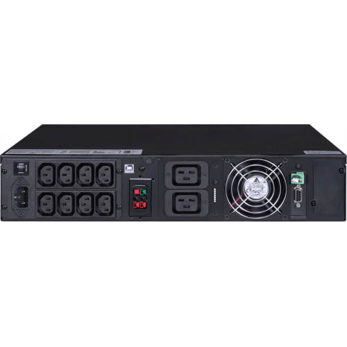 Powercom Next, On-Line, 2000VA/2000W, Rack/Tower, 8*IEC320-C13 + 2*C19, LCD, Serial+USB, SmartSlot, подкл. доп. Батарей (2027228)