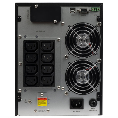 SMARTWATT ИБП Онлайн, мощность 3000/2700 ВА/Вт, напольный, LCD дисплей, управляемые розетки, IEC13 - 8 шт.