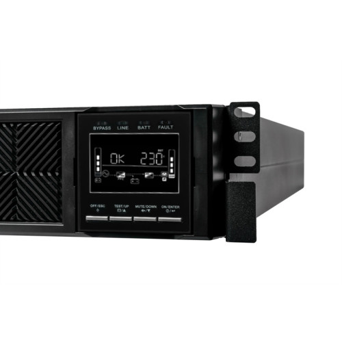 Systeme Electric Smart-Save Online SRT, 10000VA/10000W, On-Line, Extended-run, Rack 2U+3U(Tower convertible), LCD, Out: Hardwire, USB, RS-232