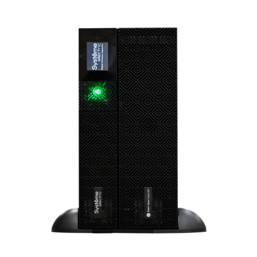 Systeme Electric Smart-Save Online SRT, 6000VA/6000W, On-Line, Extended-run, Rack 2U+3U(Tower convertible), LCD, 6xC13, 4xC19, USB, RS-232, Pre-Inst. Web/SNMP