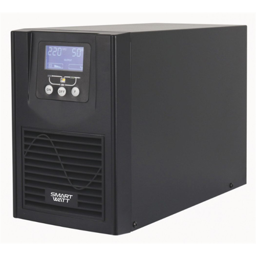 SMARTWATT ИБП Онлайн, мощность 1000/900 ВА/Вт, напольный, LCD дисплей, IEC13 - 6 шт., встроенные АКБ
