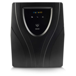 SMARTWATT ИБП линейно-интерактивный SIN, мощность 1500/1050 ВА/Вт, напольный, LED индикация, Shuko CEE7/4 - 2 шт. , IEC C13 - 3 шт.