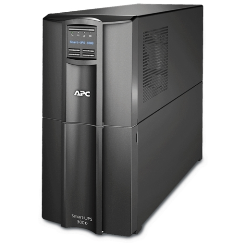 APC Smart-UPS 3000VA/2700W, Line-Interactive, LCD, Out: 220-240V 8xC13 (4-Switched) 1xC19, SmartSlot, EPO, Black, 1 year warranty (замена SMT3000I)