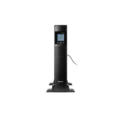 SMARTWATT ИБП линейно-интерактивный SIN, 1000/800 ВА/Вт, стоечный/напольный, LCD дисплей, IEC C13 - 3 шт., Schuko CEE7/4 - 1 шт.