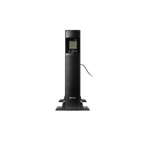 SMARTWATT ИБП линейно-интерактивный SIN, 1000/800 ВА/Вт, стоечный/напольный, LCD дисплей, IEC C13 - 3 шт., Schuko CEE7/4 - 1 шт.