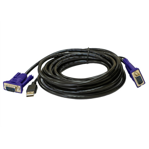 ORIGO Кабель KVM с разъемами VGA и USB, 5 м