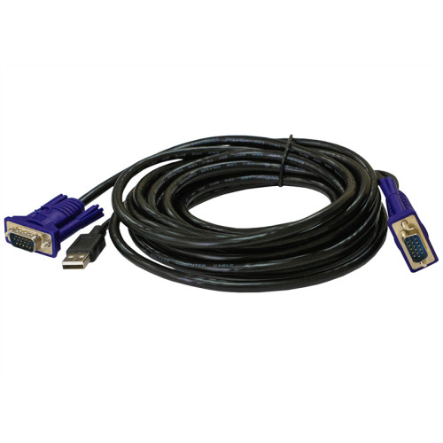ORIGO Кабель KVM с разъемами VGA и USB, 3 м