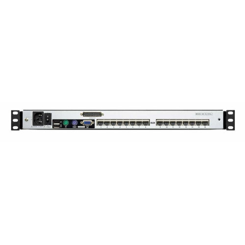 ATEN 16P CAT-5 HIGH DENSITY DUAL RAIL LCD KVM