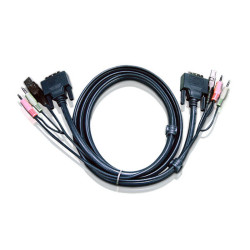 ATEN CABLE DVI-dd/USB B/MC.SP-DVI-dd/USB A/MC, 3m