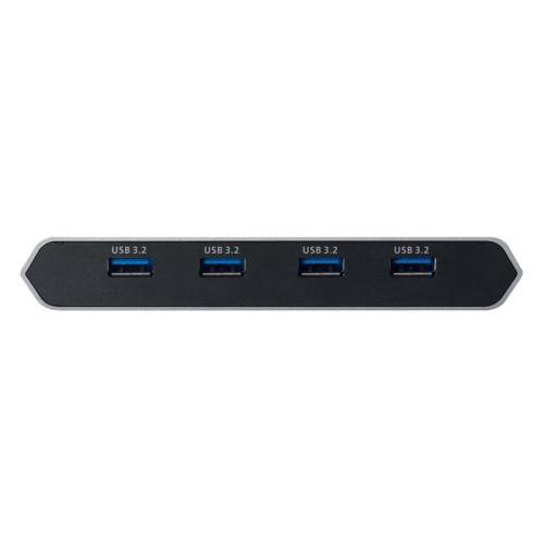 ATEN 2-Port 4K DisplayPort USB-C KVM Dock Switch with Power Pass-through