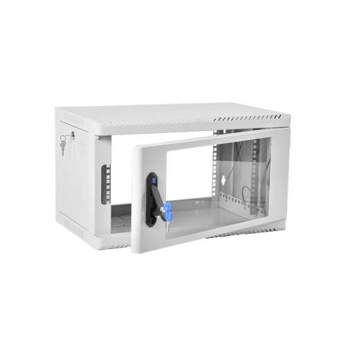 ЦМОШкаф телекоммуникационный настенный сварной 6U (600  350) съёмные стенки, дверь стекло
