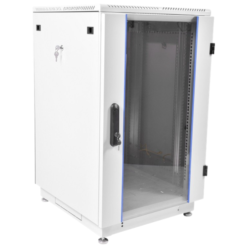 ЦМО Шкаф телекоммуникационный напольный 24U (600  600) дверь стекло