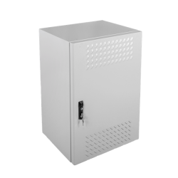 ЦМО Шкаф уличный всепогодный настенный 15U (Ш600  Г300), передняя дверь вентилируемая