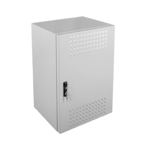 ЦМО Шкаф уличный всепогодный настенный 15U (Ш600  Г300), передняя дверь вентилируемая