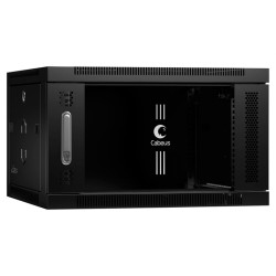 Cabeus SH-05F-6U60/60-BK Шкаф телекоммуникационный настенный 19