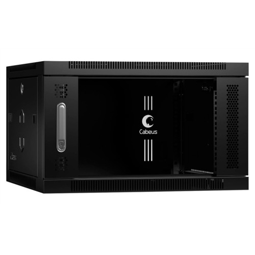 Cabeus SH-05F-6U60/60-BK Шкаф телекоммуникационный настенный 19
