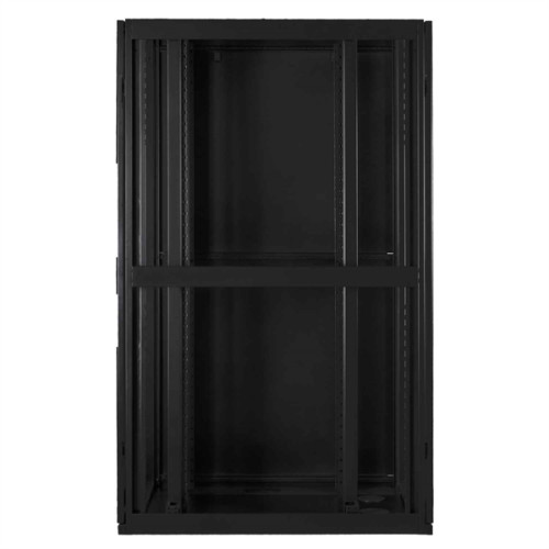 SMARTWATT Серверный шкаф Rack S-Series 42U 800x1200мм, двери с перфорацией, боковые панели 4шт и ролики в комплекте, черный (4512020620016)