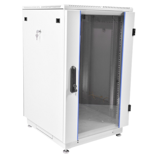 ЦМО Шкаф телекоммуникационный напольный 24U (600  800) дверь стекло