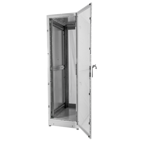 ЦМО Шкаф серверный напольный 48U (600  1000) дверь перфорированная 2 шт.