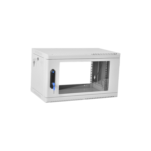 ЦМОШкаф телекоммуникационный настенный сварной 6U (600  350) съёмные стенки, дверь стекло