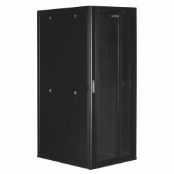 SMARTWATT Серверный шкаф Rack S-Series 42U 800x1070мм, двери с перфорацией, боковые панели 4шт и ролики в комплекте, черный (4512020620017)