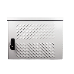 Шкаф уличный всепогодный настенный 6U (600х300), передняя дверь вентилируемая