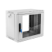 ЦМО Шкаф телекоммуникационный настенный сварной 9U (600  350) съёмные стенки, дверь стекло