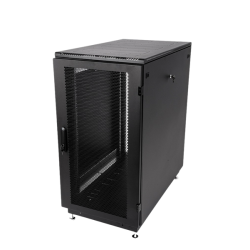 ЦМО Шкаф серверный напольный 30U (600  1000) дверь перфорированная 2 шт., чёрный