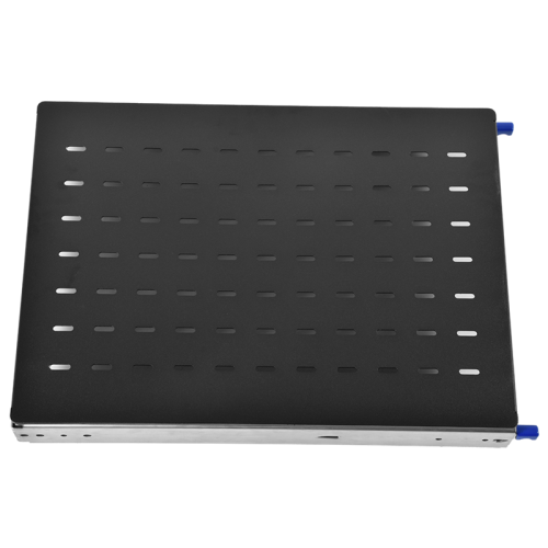 ЦМО Полка усиленная с телескопическими направляющими грузоподъёмностью 150 кг глубина 620 мм чёрный